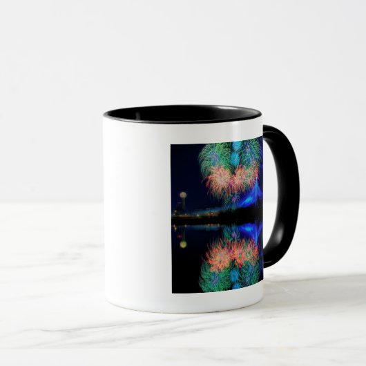 Vuurwerk Mok (Voorkant rechts)