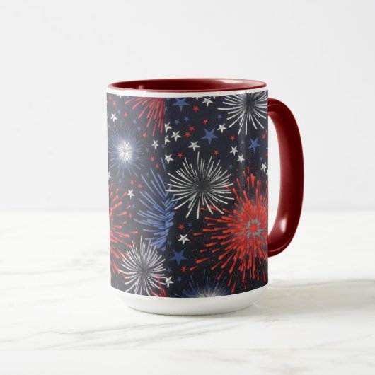 Vuurwerk Mok (Voorkant rechts)