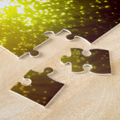 Vuurwerk; Oekraïense vlag Legpuzzel (Zijkant)