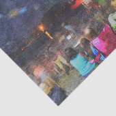 Vuurwerk Onafhankelijkheidsdag 4 juli Tissuepapier (Detail)