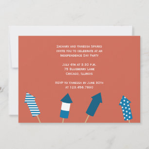 Vuurwerk Onafhankelijkheidsdag Kaart