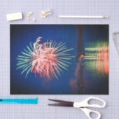 Vuurwerk Onafhankelijkheidsdag kleurrijk 4 juli Tissuepapier (Craft)
