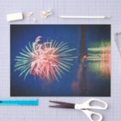 Vuurwerk Onafhankelijkheidsdag Kleurrijk 4 juli Tissuepapier (Craft)