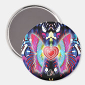 Vuurwerk ontploft magneet (Voorkant / Achterkant)