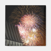 Vuurwerk ontploft magneet (Voorkant)