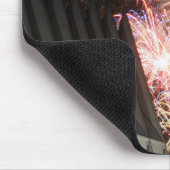 Vuurwerk ontploft muismat (Hoek)