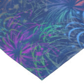 Vuurwerk op 4 juli Colorful Summer Pattern Tafelkleed (Gekanteld)