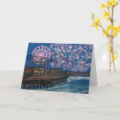 Vuurwerk op de Kaarten van de promenade (Gele Bloem)