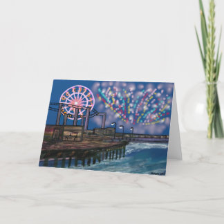 Vuurwerk op de Kaarten van de promenade