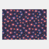 Vuurwerk op Onafhankelijkheidsdag 4 juli Inpakpapier Vel (Voorkant 2)