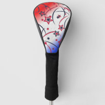 Vuurwerk op Rood Wit Blauw