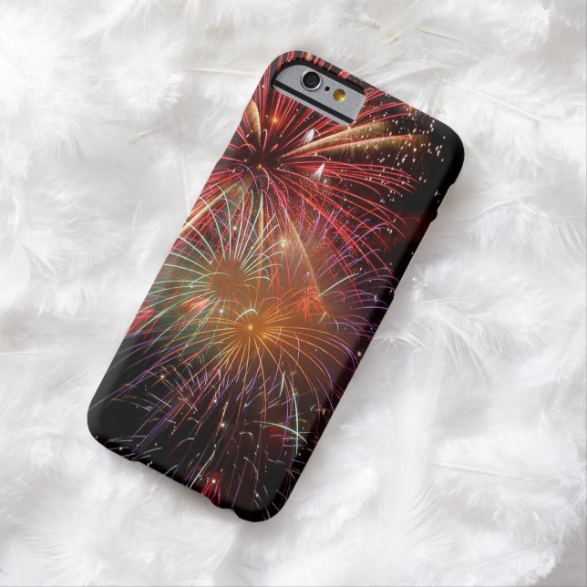 Vuurwerk oudejaarsavond feest Case-Mate iPhone case (Voorbeeld)