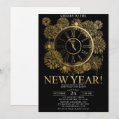 Vuurwerk oudejaarsavond kaart (Voorkant / Achterkant)