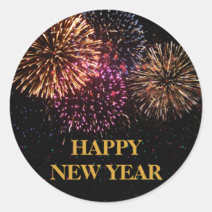 Vuurwerk Oudejaarsavond Sticker