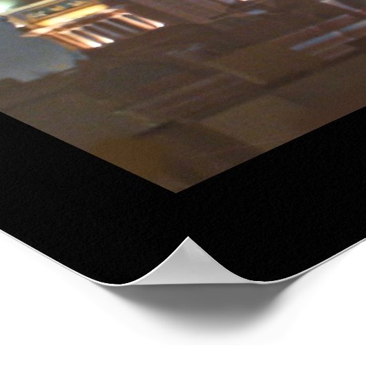 Vuurwerk over Lima, Peru op kerstavond 2A Poster (Hoek)