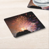 Vuurwerk Papier Onderzetter (Schuin)