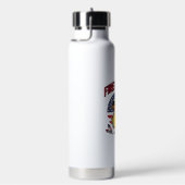 Vuurwerk Patriottische Eend Vuurwerk Vectorontwerp Waterfles (Rechts)