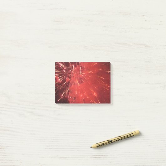 Vuurwerk Post-it® Notes (Op bureau)