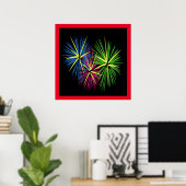 VUURWERK POSTER (Thuiskantoor)