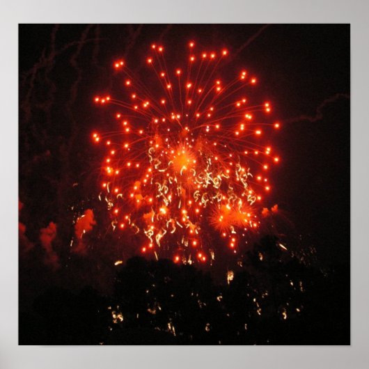 Vuurwerk Poster (Voorkant)