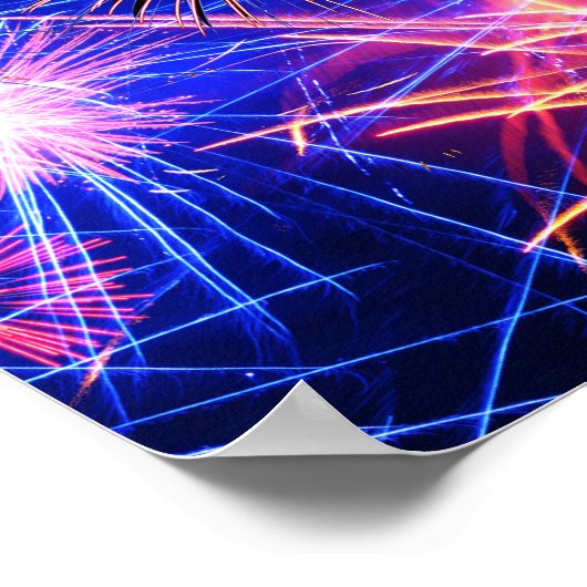 Vuurwerk Poster (Hoek)