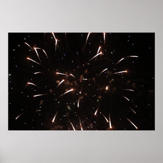 Vuurwerk Poster (Voorkant)