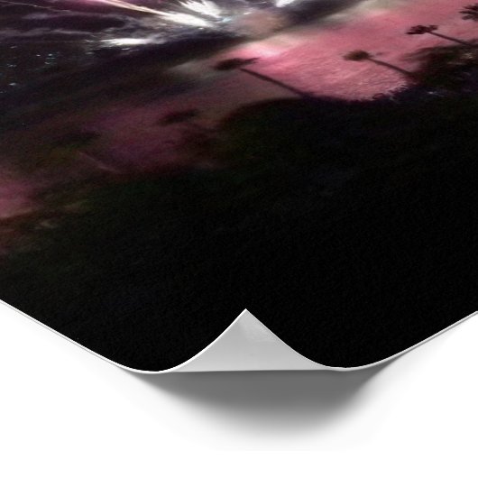 Vuurwerk Poster (Hoek)