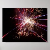 Vuurwerk Poster (Voorkant)