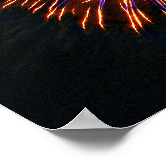 Vuurwerk Poster (Hoek)