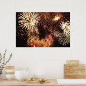 Vuurwerk Poster (Keuken)