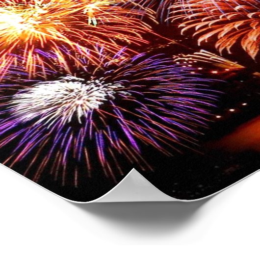 Vuurwerk Poster (Hoek)
