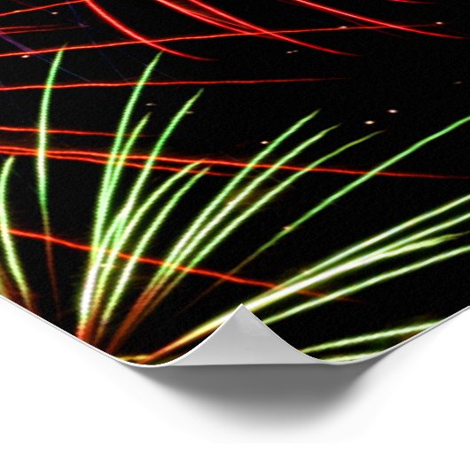 Vuurwerk Poster (Hoek)