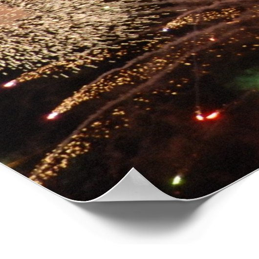 Vuurwerk Poster (Hoek)