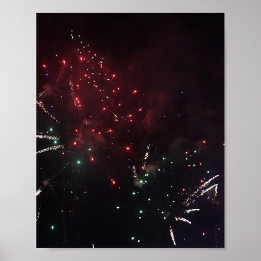 Vuurwerk Poster (Voorkant)