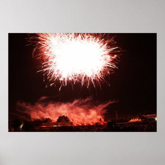 Vuurwerk Poster (Voorkant)