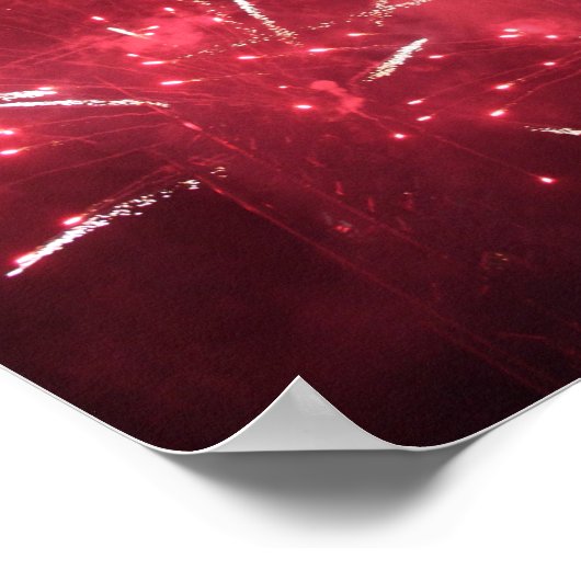 Vuurwerk Poster (Hoek)