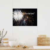 Vuurwerk Poster (Keuken)