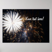 Vuurwerk Poster (Voorkant)