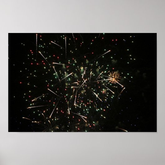 Vuurwerk Poster (Voorkant)
