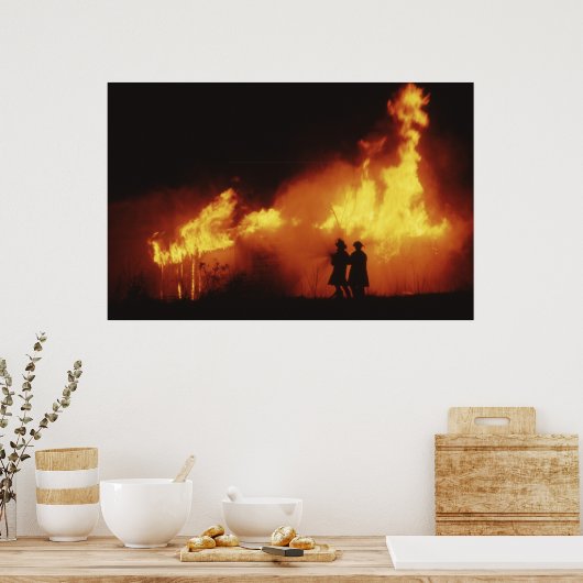 Vuurwerk - poster (Keuken)