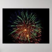 vuurwerk poster (Voorkant)