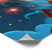 Vuurwerk Poster (Hoek)