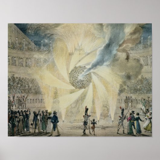 Vuurwerk Poster (Voorkant)