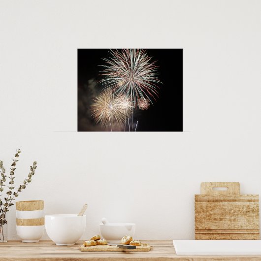 Vuurwerk Poster 131 (Keuken)