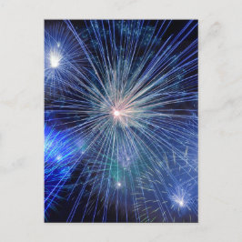 Vuurwerk Poster Briefkaart