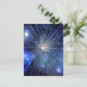 Vuurwerk Poster Briefkaart (Staand voorkant)