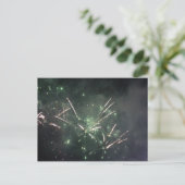 Vuurwerk Postkaart (Staand voorkant)
