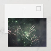 Vuurwerk Postkaart (Voorkant / Achterkant)