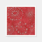 Vuurwerk Servetten (Voorkant)