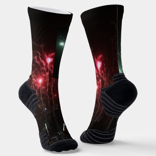 Vuurwerk Sokken (Gebogen)